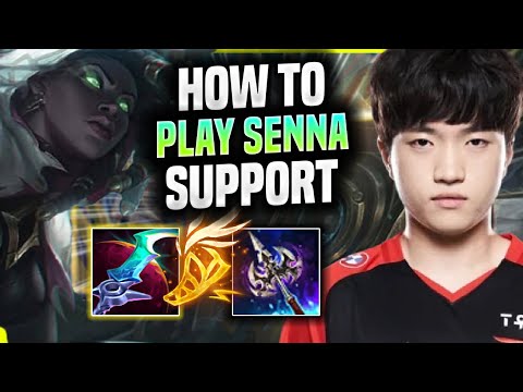 LEARN HOW TO PLAY SENNA SUPPORT LIKE A PRO! - T1 Keria Plays Senna Support vs Tahm Kench! |
