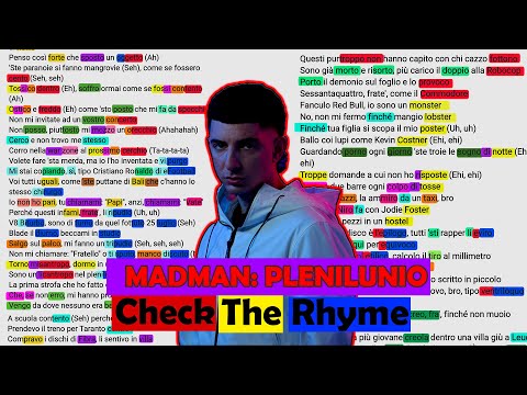 MADMAN PLENILUNIO CHECK THE RHYME😱🔥