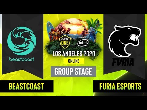 Dota2 - Beastcoast  vs. FURIA Esports - Game 2- Group Stage - SA - ESL One Los Angeles