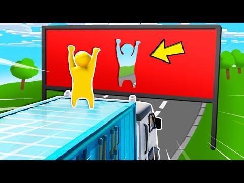 ¡¡¡SALTO A TRAVÉS del AGUJERO a 350 Km/h!!! 😱🚚 GANG BEASTS 🔴 En Directo