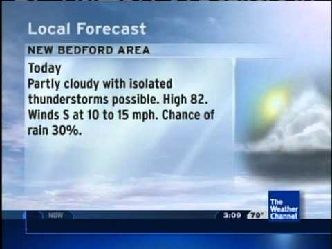 The Weather Channel's New :08/:38 Locals on the IntelliSTAR 7/26/11