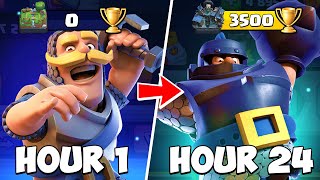 I Played a New Clash Royale Account for 24 Hours
