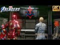 Spider-Man Meets The Avengers - Marvel's Avengers Game (4K 60FPS)