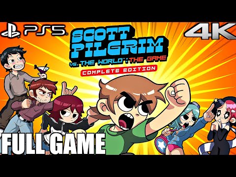 SCOTT PILGRIM VS THE WORLD GAME (PS5) Gameplay Walkthrough FULL GAME (4K 60FPS) Complete Edition