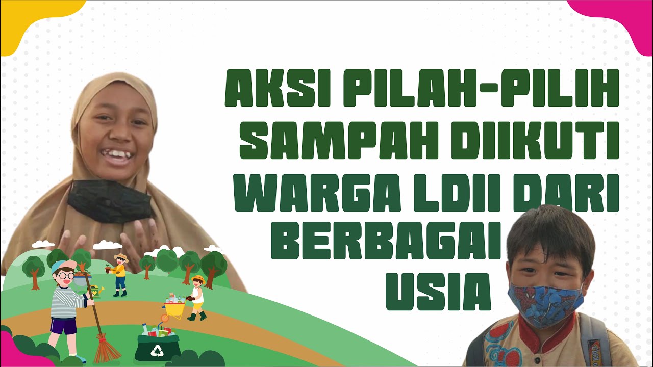 WCDI 2021: Warga LDII Tabanan Antusias  Pilah Sampah dari Rumah