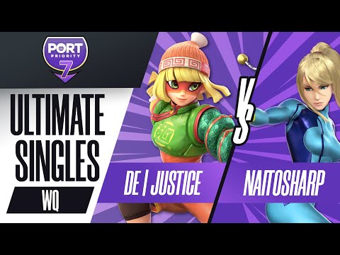 Port Priority 7 | Ult Singles - DE | Justice vs. NaitoSharp - Winners Quarters