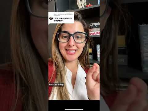 How to pronounce BIRTHDAY in American English