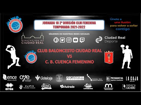 J18 2ª DIV FEM CLM 21-22, C. B. CIUDAD REAL - C. B. CUENCA FEMENINO (1er cuarto).