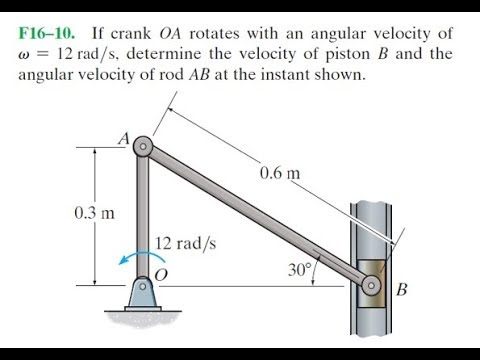Lecture 15 - Example 3: Relative Motion Analysis - Velocity