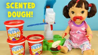 Tutti Fruiti Scented Play Dough Ice Cream Maker - Hattie Eats The Dough!