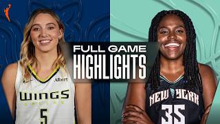 Dallas Wings vs. New York Liberty | FULL GAME HIGHLIGHTS | May 24, 2026 MQDEFAULT Thumbnail