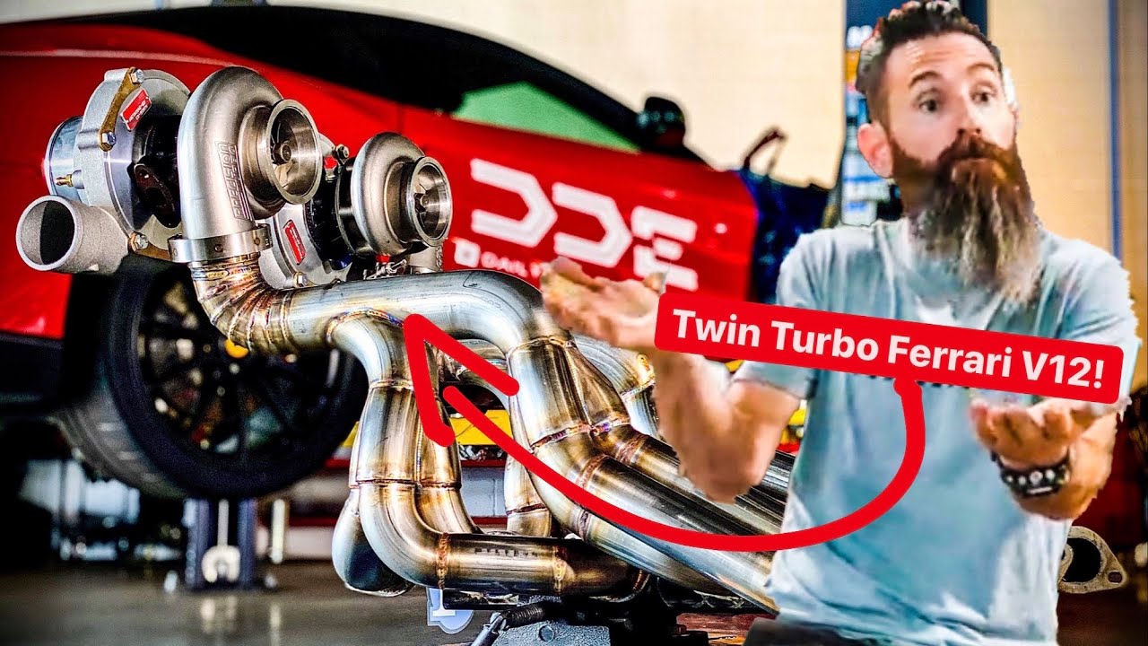 Aaron Kaufman finishes twin Turbo Ferrari F12 Manifolds