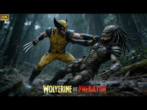 WOLVERINE vs PREDATOR | When the Hunter Meets the Beast