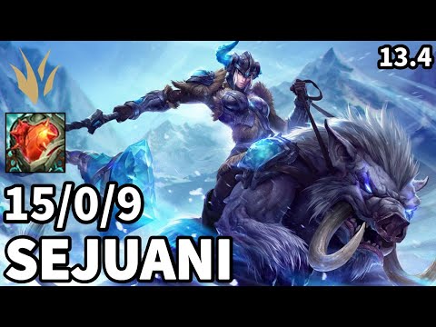 Sejuani Jungle vs Lee Sin - KR Master  | Patch 13.4