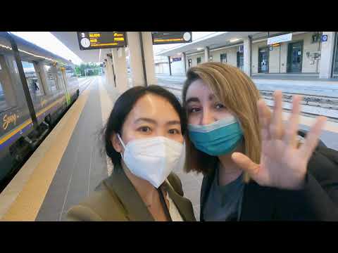 A trip from L'Aquila to Pescara, Abruzzo, Italy