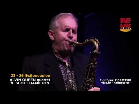 ALVIN QUEEN quartet ft. SCOTT HAMILTON