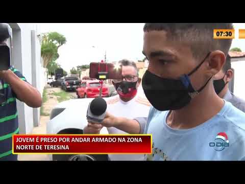 Jovem é preso por andar armado pela zona norte 16 12 2020