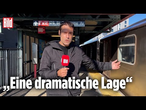 New Yorker U-Bahn wird zur Todeslinie – BILD-Reporter in der „Subway“