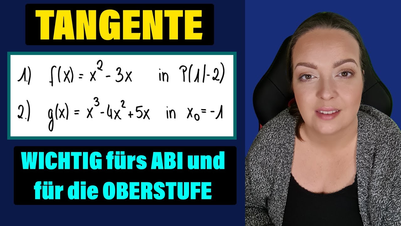 🔥🔥🔥 Wie du GANZ EINFACH eine TANGENTE mit einer ganzrationalen Funktion aufstellen kannst