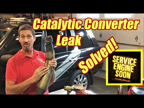 How To Fix Catalytic Converter Leak Engine Light Range Rover L322