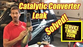 How To Fix Catalytic Converter Leak Engine Light Range Rover L322