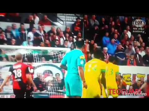 Amazing goal of nkoudou, guingamp vs nantes