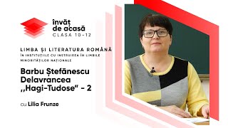 Barbu Ștefănescu Delavrancea ,,Hagi Tudose” partea 2