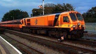 preview picture of video '226 & MK3s departing Limerick Junction 07-October-2005.'