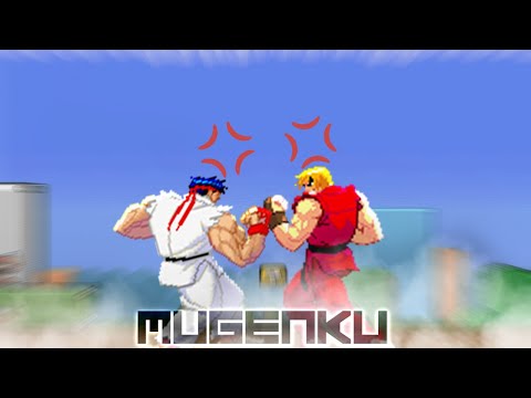 Who has the best Shoryuken? Shin Shou Ryu vs Violentest Ken in the World. MUGEN Multiverse