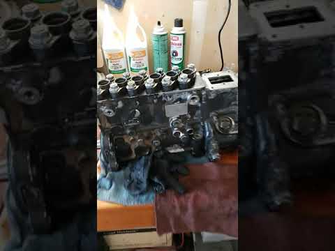 Stuck rack and barrel on a Bosch p-pump 215