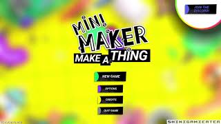 MINI MAKER: MAKE A THING / RESIDENT EVIL 4 - i'm the professional (Stream VOD 6/14/22)