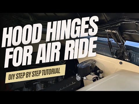 FRANCIS EP.19 | Hood Hinges for Air Ride Suspension! DIY Step-By-Step Installation Tutorial.