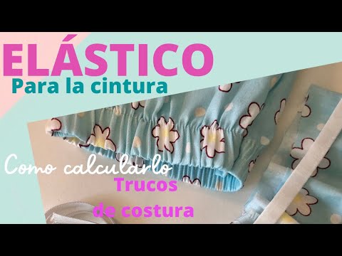 Elastic waistband, how to calculate it? #sewing #tutorial