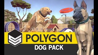 Dog Pack - Synty POLYGON - Dog Animations and Controller video preview