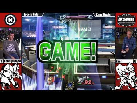 Awakening 3 - Relinquished (Meta Knight) vs. Timi (R.O.B,Fox) -Losers Semis