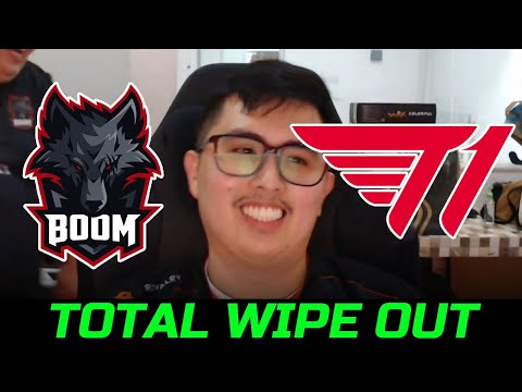 T1 VS BOOM GAME 2 - TOTAL WIPE OUT PLAY