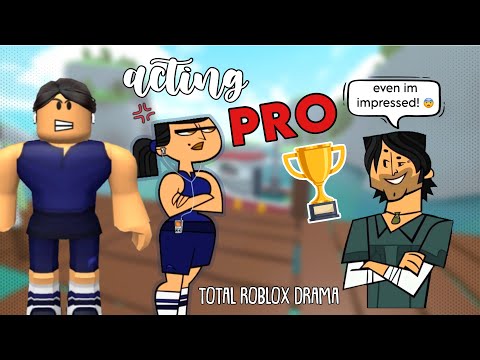 acting PRO in Total Roblox Drama (I GOT ACCUSED OF HACKING..)