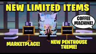 Limited items! Global Market! My Restaurant Roblox