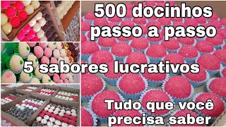 FAZENDO 500 DOCINHOS DE FESTA