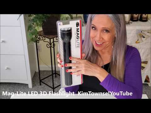 MagLite LED 3D Flashlight | Heavy and Bright | KimTownselYouTube
