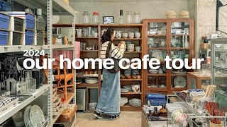 our home coffee bar tour 2024 (retro aesthetic)