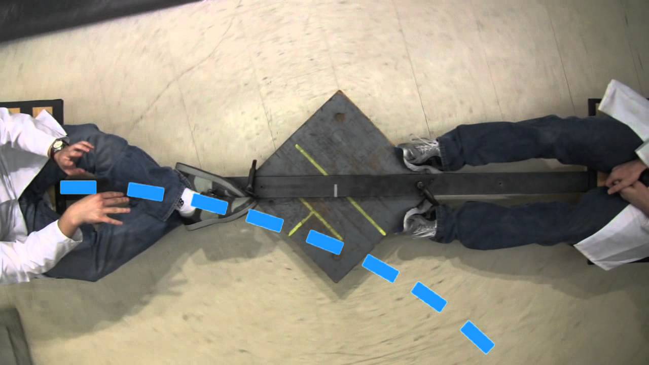 Vidéo illustrant l'effet de Coriolis