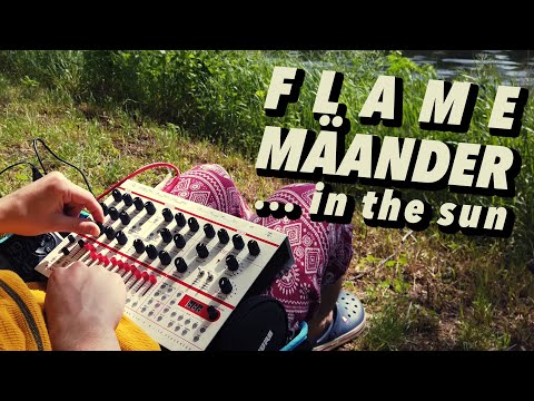 Flame Mäander ... in the Sun // Outdoor Synthesizer Jam #TTNM