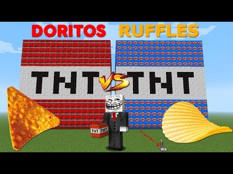 DORITOS VS RUFFLES TNT ŞANS BLOKLARI - Minecraft
