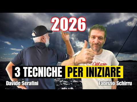 Le 3 Tecniche di Pesca Infallibili per Questo Periodo (con Fabrizio Schirru)