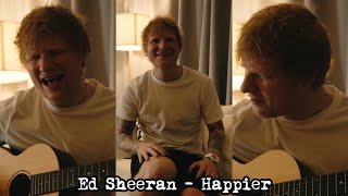 Download lagu Ed Sheeran - Happier 🩵 (2024 Acoustic) mp3 Download lagu Ed Sheeran - Happier 🩵 (2024 Acoustic) mp3