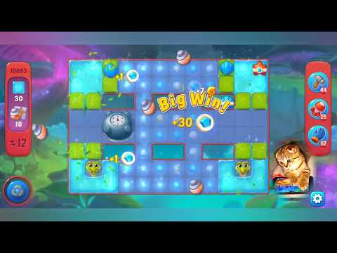 Fishdom 2022, no Boosters,  10053  level  -  прохождение без бустеров,  10053  уровень.