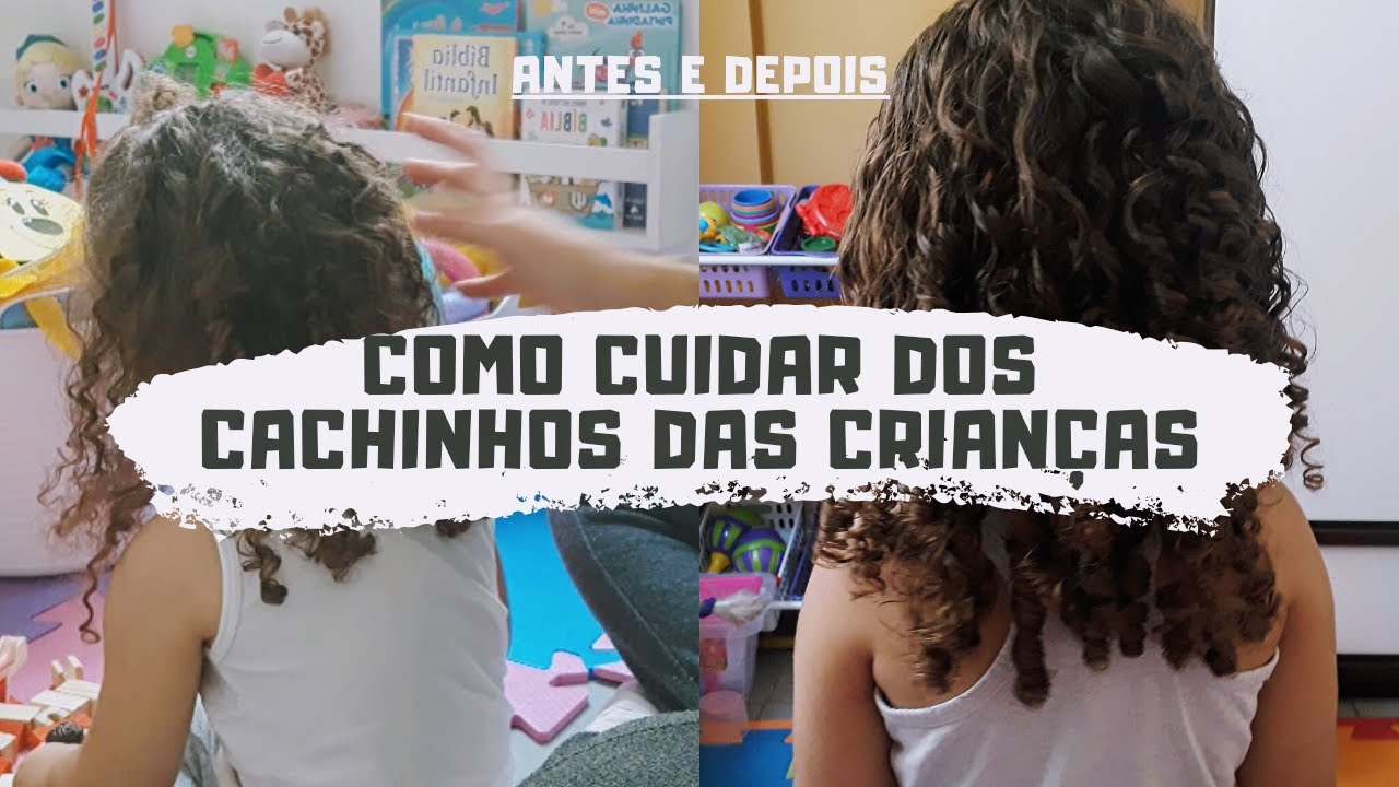 PRODUTOS PARA CABELOS CACHEADOS INFANTIL | COMO CUIDAR DOS CACHINHOS DA CRIANÇAS A PARTIR DE 3 ANOS