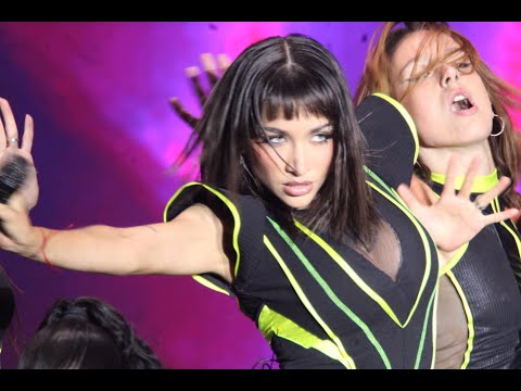 María Becerra, La Nena de Argentina, triunfó en la Feria de San Marcos 2024