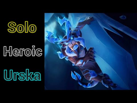 Solo Heroic Urska 4:55 PB With Blaze War Pike Build - Dauntless